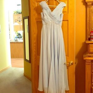 Light Blue Bridesmaid Dress
